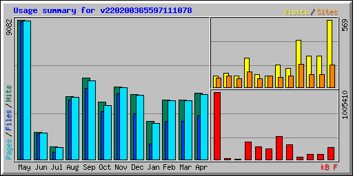 Usage summary for v220200365597111078
